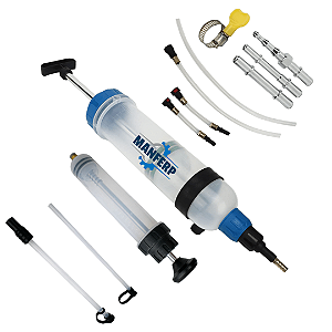 Kit Seringa para Injetar e Extrair Fluídos 200ml e 1,5L