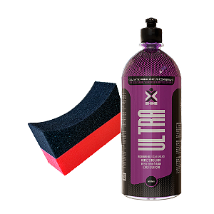 Kit Pneu Pretinho Brilhoso - Aplicador + Selante Ultra