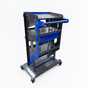 Carro para Diagnóstico com Gaveta Manferp - DiagCar-02