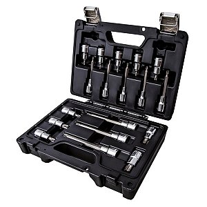 Jogo de Soquetes 18 Peças Torx Quadra de 1/2" Beta - 923E-TX/C18