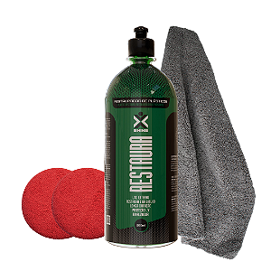 Kit Renovação - 2 Aplicadores + Toalha Microfibra + Restaura