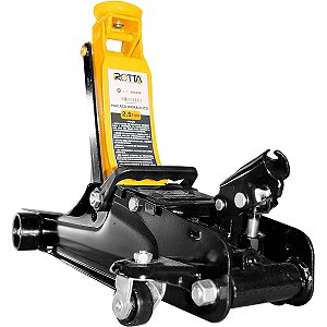Macaco Jacaré Hidráulico 2,5 Toneladas Rebaixado Rotta