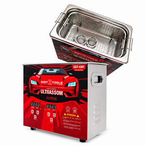 Cuba Ultrassônica de Limpeza 3L 220V Sigma Tools - SGT-6301