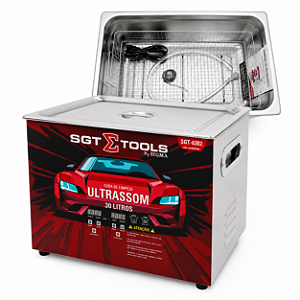 Cuba Ultrassônica de Limpeza 30L 220V Sigma Tools - SGT-6302