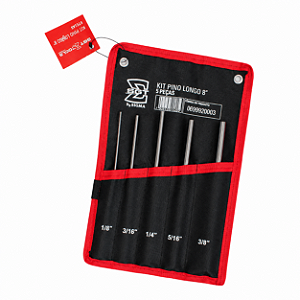 Kit Saca Pino Longo 8" com 5 Peças Sigma Tools - 0699920003