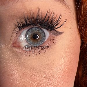 [UMA LENTE] CLEOPATRA SKY BLUE (COM GRAU - UNIDADE)