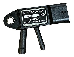 Sensor de Pressão Bosch - Fiat Novo Ducato / Strada / Toro, Jeep Commander / Compass / Renegade, RAM 1000 / Rampage