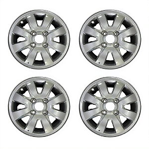 | Jogo 4 Rodas Aro 14 4 Furos Kayalame Peugeot 207 Original