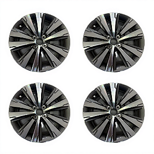 | Jogo 4 Rodas Liga Leve Aro 17 4 Furos Peugeot Citroen Original 98024623ZV