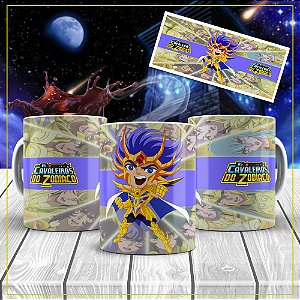 Caneca Personalizada Cavaleiros do Zodiáco (Cancer)