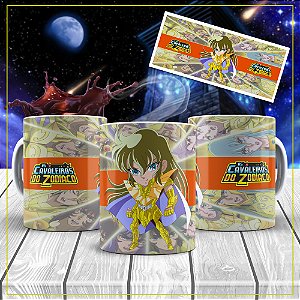 Caneca Personalizada Cavaleiros do Zodiáco (Virgem)