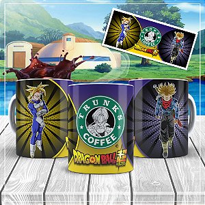CANECA PERSONALIZDA DRAGON BALL - TRUNKS
