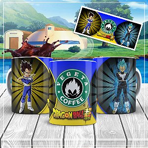 CANECA PERSONALIZDA DRAGON BALL - VEGETA