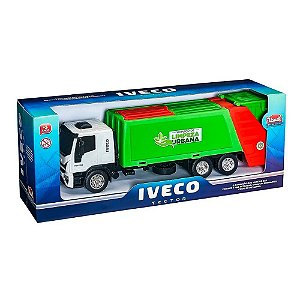 Caminhão de Lixo Coletor Iveco com Lixeira - Sortido (342)