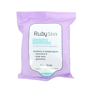 Lenço Demaquilante- Ruby Rose Ruby Skin