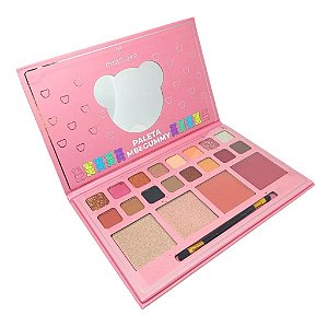 Paleta Gummy - Sombra, Blush e iluminador - Mia Make