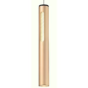 PENDENTE 32,5X150CM 7W 3000K DOURADO - DCDO1825D