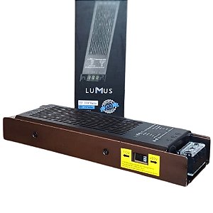 Fonte Driver Premium 12V 300W 16A IP20 - LMDS-12300