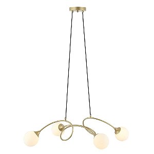 Pendente Lustre Alata 52x90x22cm 4xG9 25W - ALA1PD01DR095