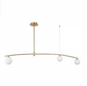 Pendente Lustre Calder Dourado 106x15x133cm 3xG9 - DW003