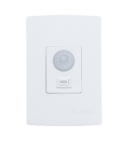 Sensor de Presenca de Embutir 4x2 c/ Chave 180G - QI6MB