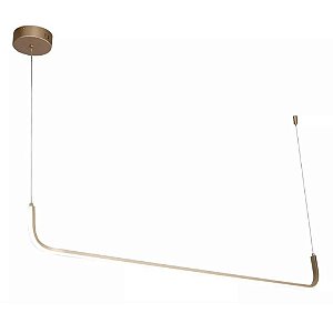 Col1pd01dr120 Pendente Colchete 4x120x16cm 20w 3000k 1560lm