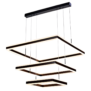 Pendente Led 40x60x80cm 228W 3000K 2260Lm Aluminio - DCD03050D