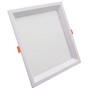 Painel Led Low Frame Embutido Recuado 18W 4000K