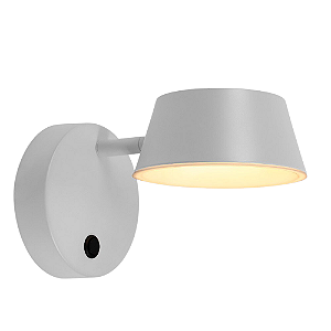 Arandela Parede Led Funnel 5W 3000K 400Lm 13x20x11Cm Off White IP20 FUN1AR01OW020