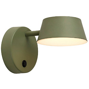 Arandela Parede Led Funnel 5W 3000K 400Lm 13x20x11Cm Verde IP20 FUN1AR01VD020