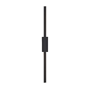 Arandela Parede Led Tec 10W 3000K 620Lm 2x60Cm Preto IP20 GD011SB