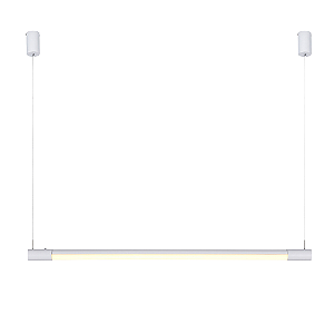Pendente Led Tec 12W 3000K 760Lm 2,2x60Cm Branco IP20 GD012SW