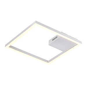 Plafon Led Tec 30W 3000K 1790Lm 40x40x4Cm Branco IP20 GD014W