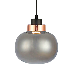 Pendente Led Fog 10W 3000K 524Lm 22x21,5Cm Rose Gold IP20 HC018