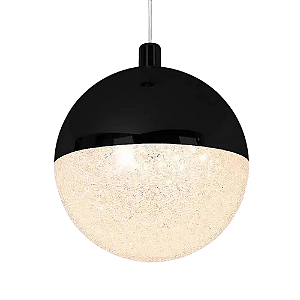 Pendente Led Luna Media 6W 3000K 300Lm 12x13,5Cm Luna IP20 HM003B