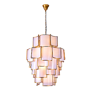 Pendente Heritage 24xE27 80x87Cm Dourado IP20 HER1PD01DR080