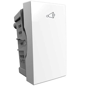 Modulo Pulsador Campainha 10A 250V Branco 85017
