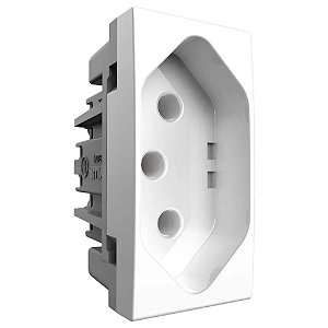 Modulo Tomada 2P+T 10A Branco 85019