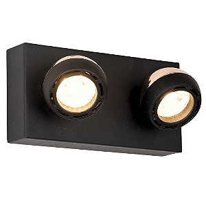 Arandela Led Oto 5W 3000K 600Lm 10cmx20cmx10cm Rose Gold KW007