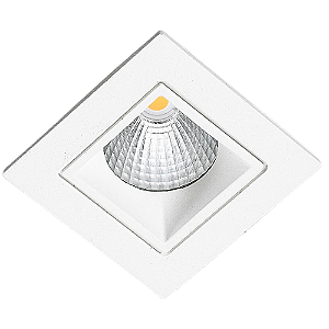 Spot Led Arkitek 5W 3000K 5cmx5cmx5cm Branco NS1013