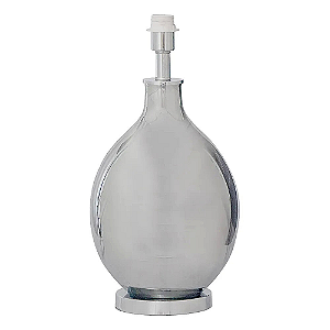 Base Para Abajur 26,2cmx51,2cm 1xE27 Bulbo Max 40W Cromado WR003