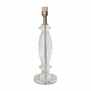 Base Para Abajur 16cmx53cm 1xE27 Bulbo Max 40W Cromado XL1339