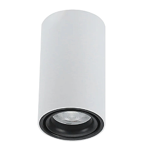 Spot Sobrepor Led Dot 10W 3000K 600LM 6X10,3cm Branco DL148W