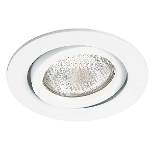 Spot Embutir Slim PAR30 E27 16X2,5cm Branco NS330R