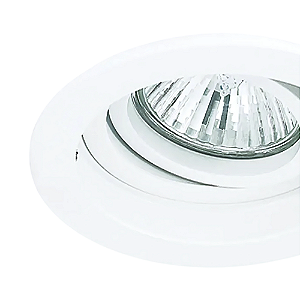 Spot Embutir Conecta Redondo AR111 Gu10 18,5X6,5cm Branco NS7110B