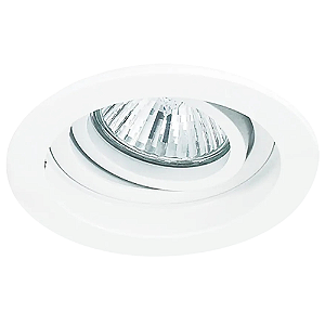 Spot Embutir Conecta Redondo Mr11 Gu10 9X4,5cm Branco NS7350B