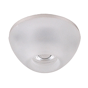 Spot Embutir Led Glaze 1W 3500K 5X5cm Cromado Transparente YD208F