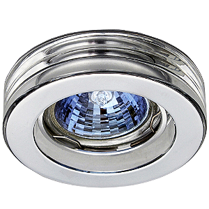 Spot Embutir Mr11 Gu10 6X4cm Cromado Transparente YD755B