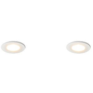 Spot Embutir Led Licto 1W 3000K 60LM 28° 3,5X2,9cm Branco LIC1ST01BR004