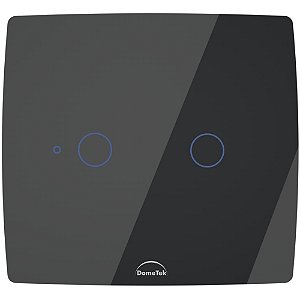 01049 INTERRUPTOR 2 PADS WI-FI 4X4 PRETO  4x4